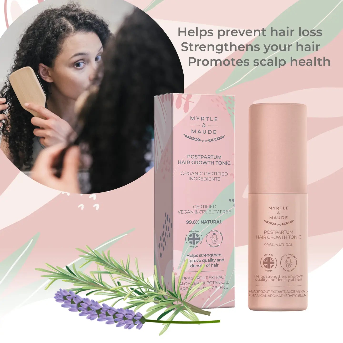 Myrtle & Maude PostPartum Hair Growth Tonic