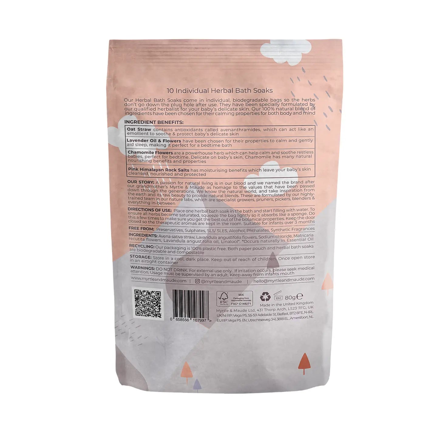 Myrtle & Maude Baby Bath Soaks