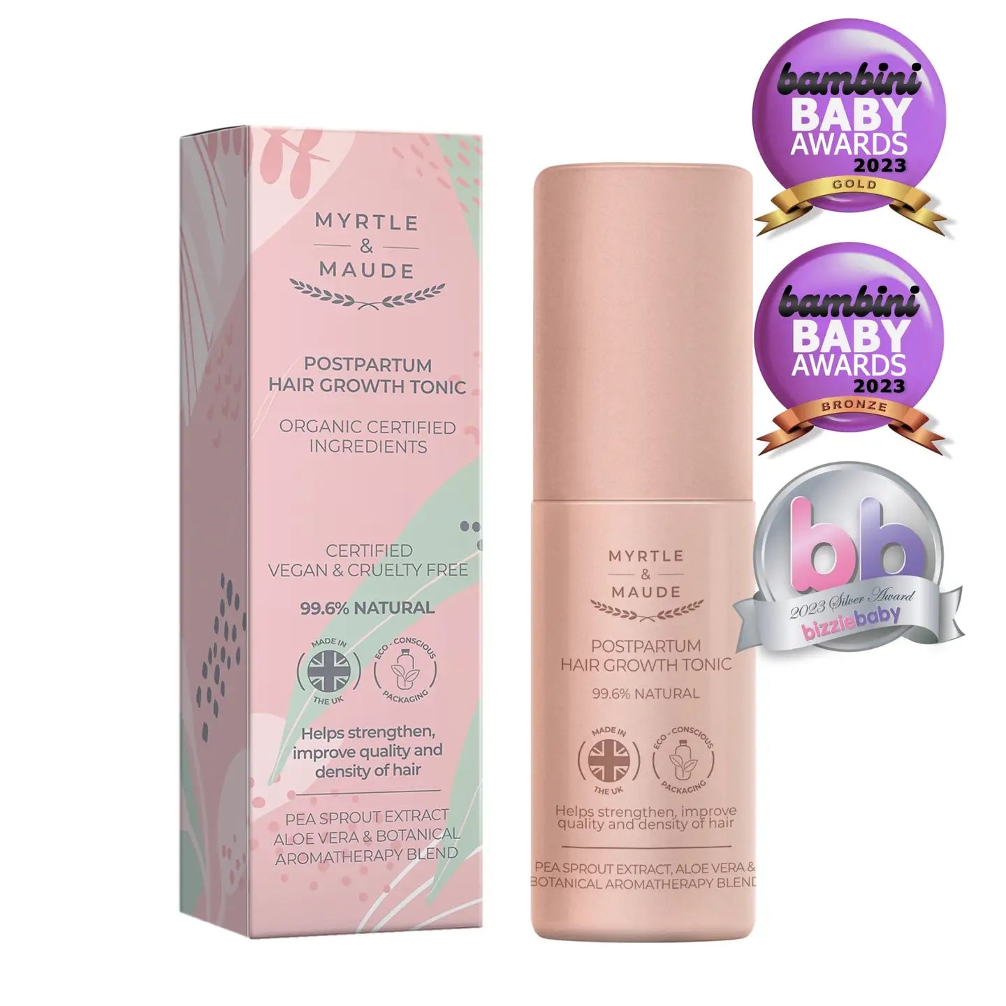 Myrtle & Maude PostPartum Hair Growth Tonic