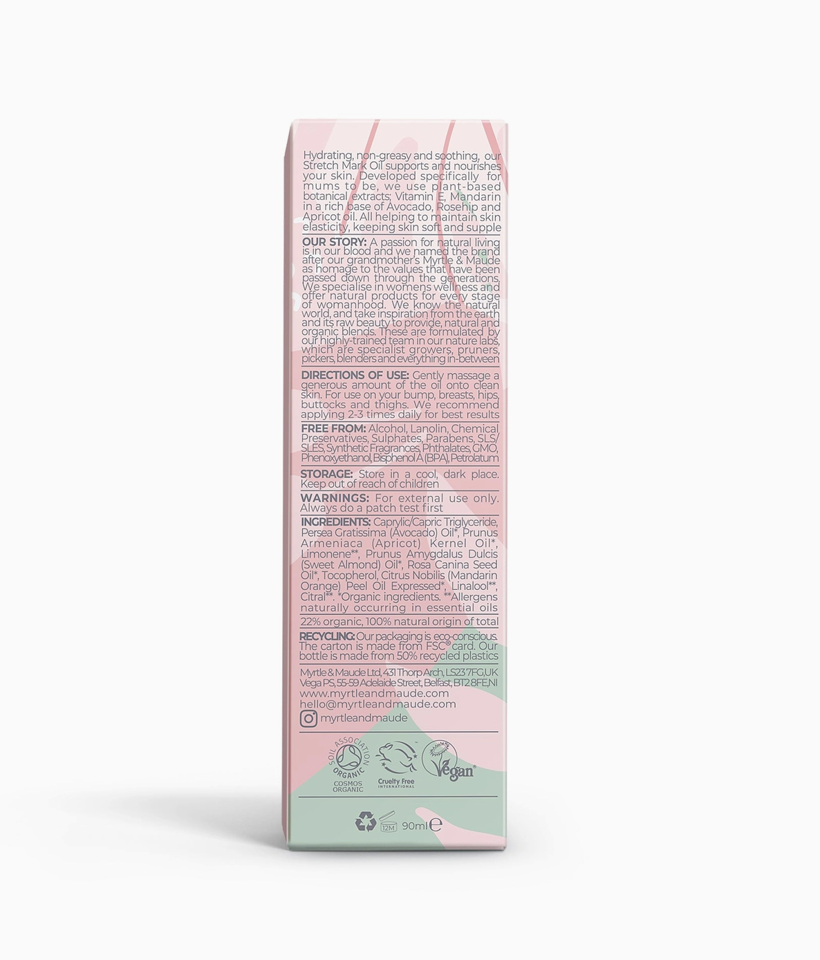Myrtle & Maude Stretch Mark Oil