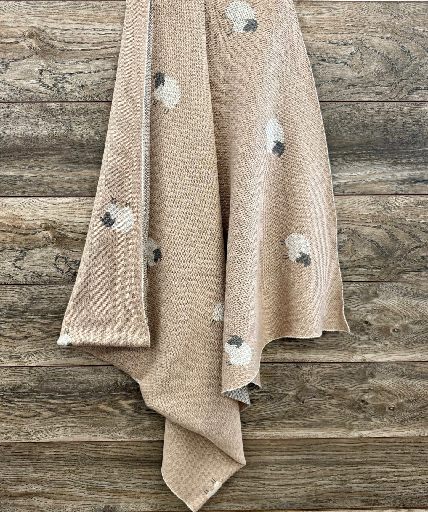 Organic Counting Sheep Baby Blanket