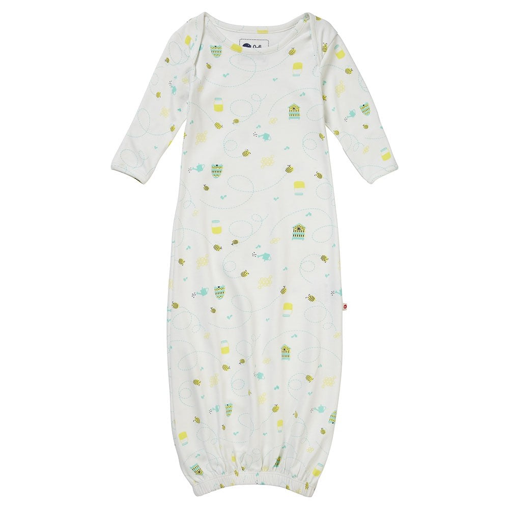 Honey Bee Baby Bundler Sleeping Gown
