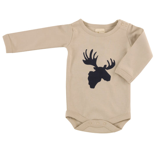 Moose Print Baby Body