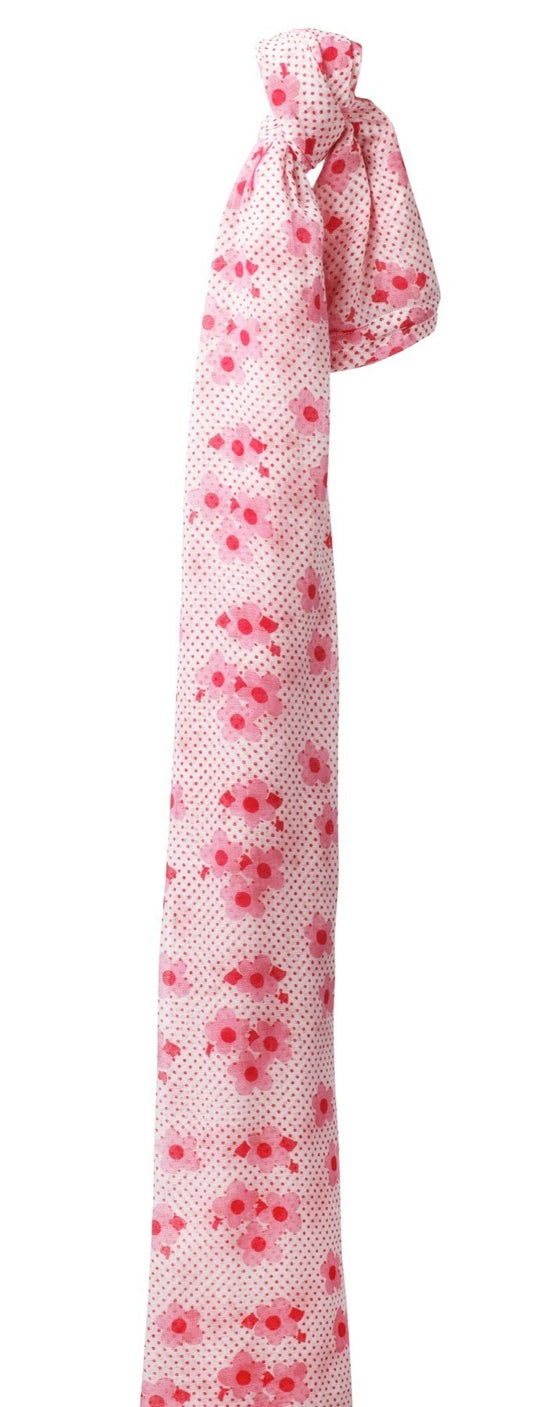 Ditsy Floral Print Organic Large Muslin