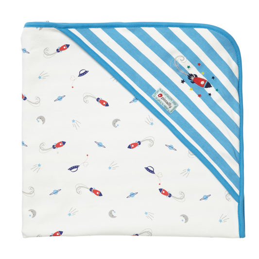 Classic Space Organic Hooded Shawl