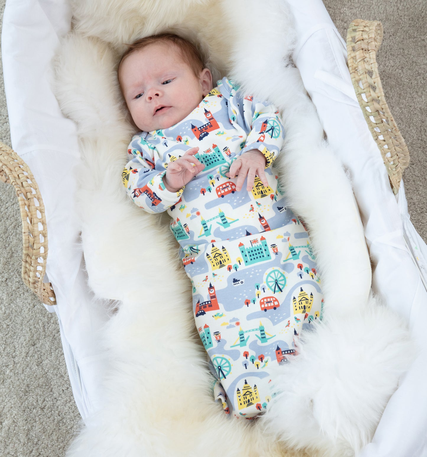 Little London Baby Bundler Sleeping Gown