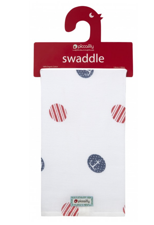 Sailor Spot Organic Large Muslin