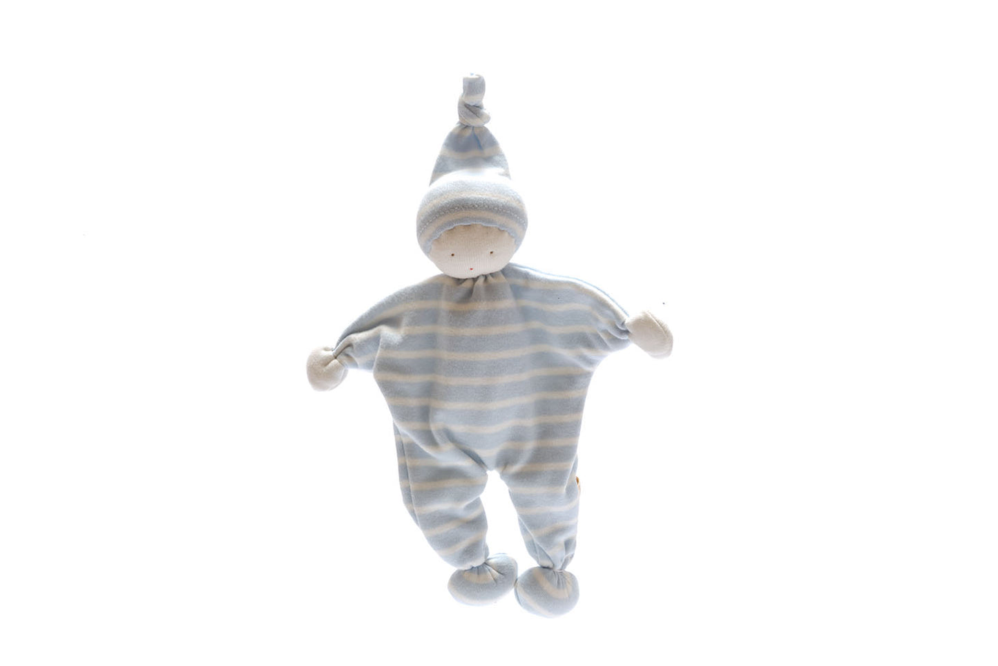 Organic Comforter Buddy - Blue Stripes