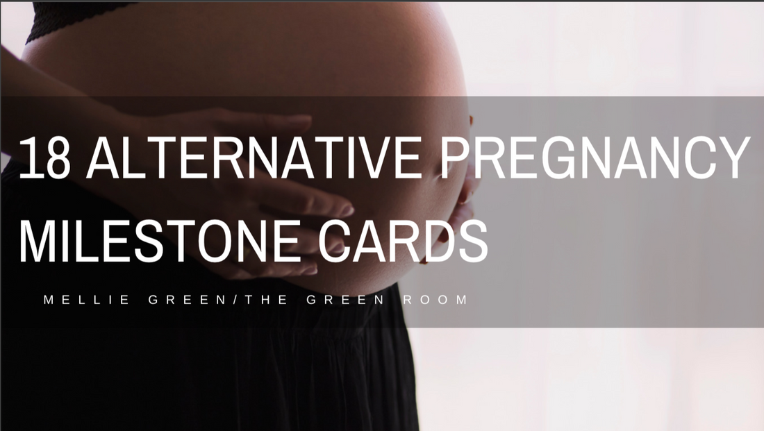 18 Alternative Pregnancy Milestones Cards - Free Printables