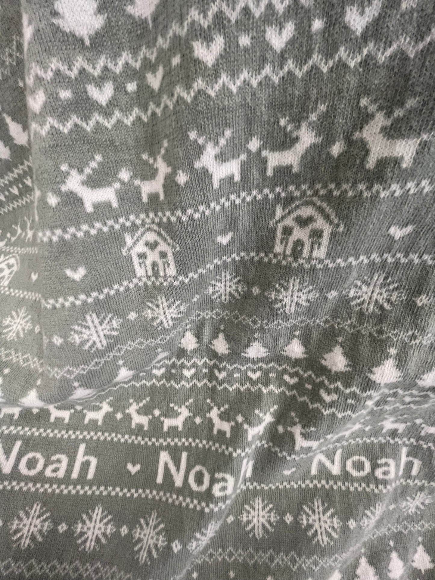 Organic Christmas Blanket