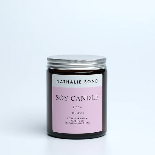 Relaxing Soy Wax Candle - Bloom