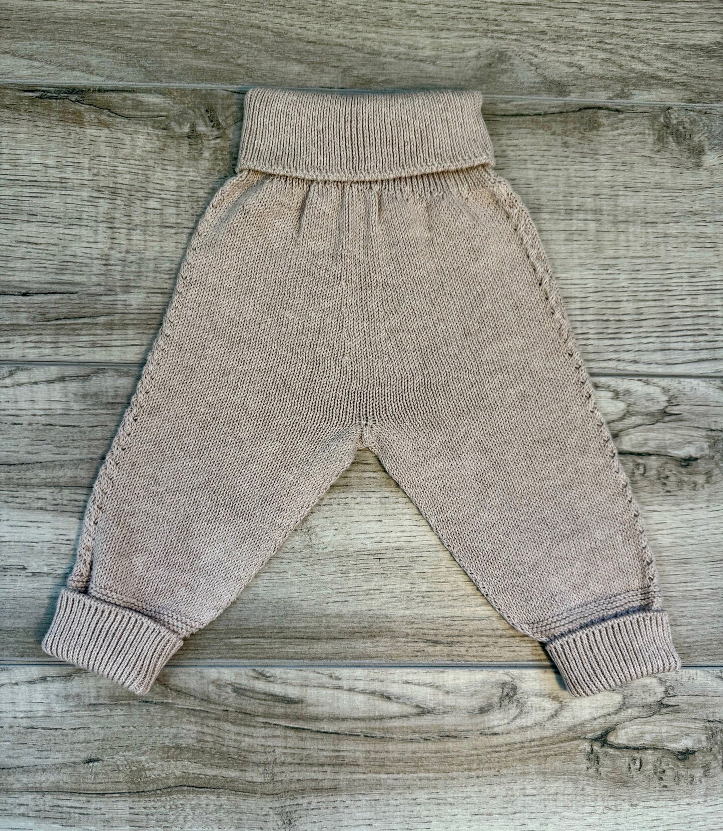 Knitted Organic Baby Trousers