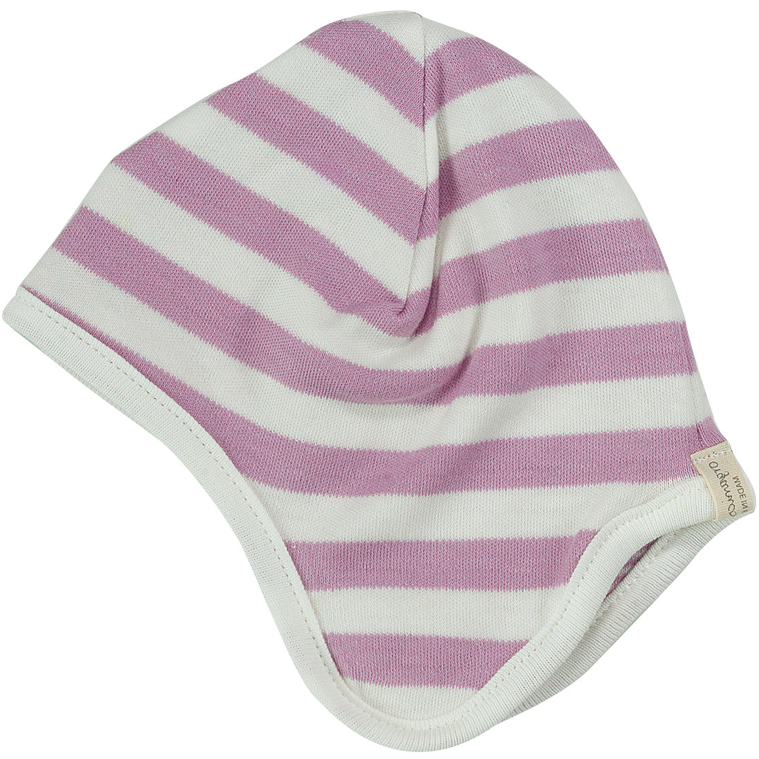 Broad Striped Hat in Pink