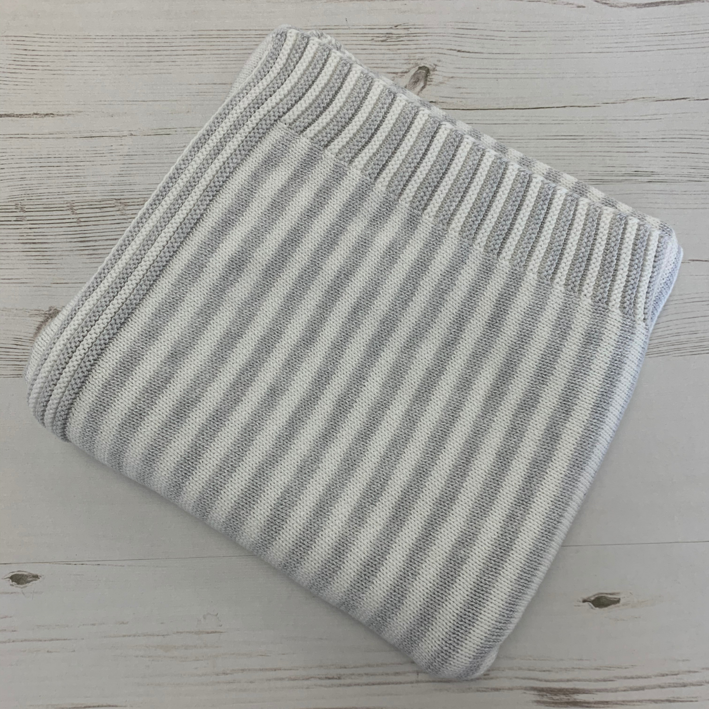 Black and white striped baby best sale blanket