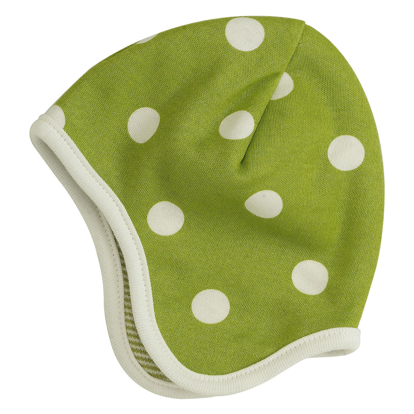 Reversible Spotty Hat - Green