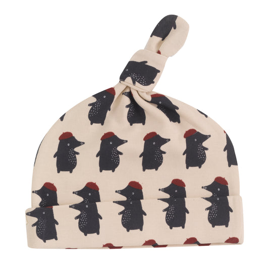 Mole in Red Beret Print Hat