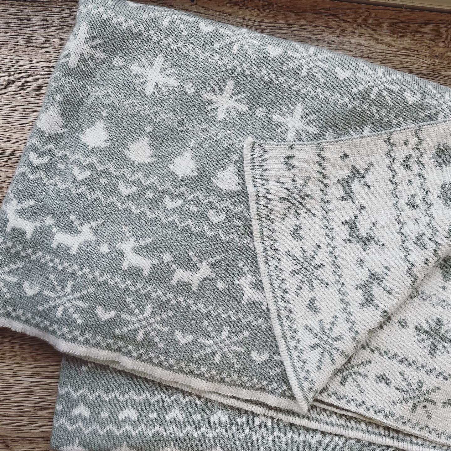 Organic Christmas Blanket